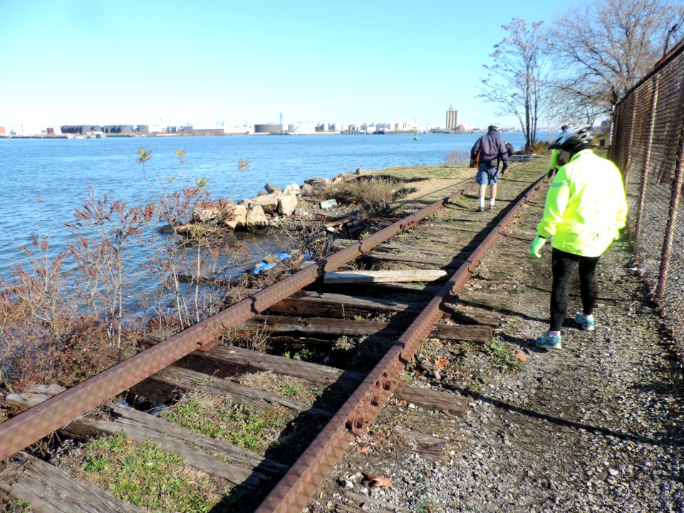 Small washout at Livingston Sta jeh