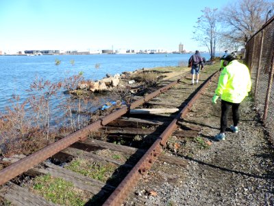 Small washout at Livingston Sta jeh