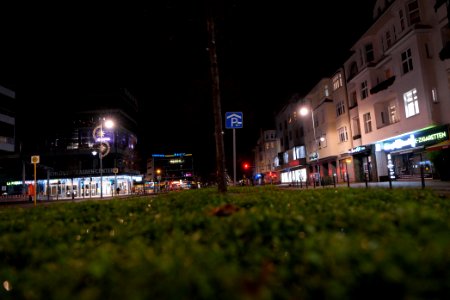 Schloßstraße Berlin-Steglitz at night 2021-01-07 05