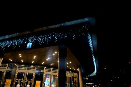 Schloßstraße Berlin-Steglitz at night 2021-01-07 04