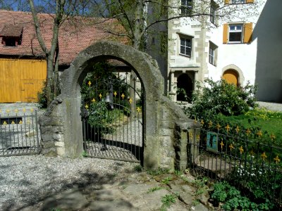 Schloss Habelsee, Gartentor