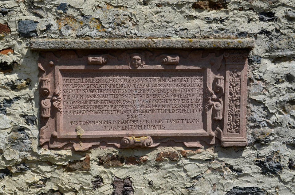 Schloss Eisenbach, Schlosskirche, Detail 2
