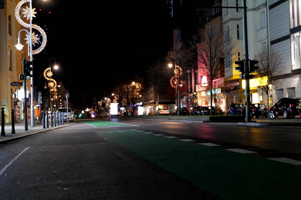 Schloßstraße Berlin-Steglitz at night 2021-01-07 28