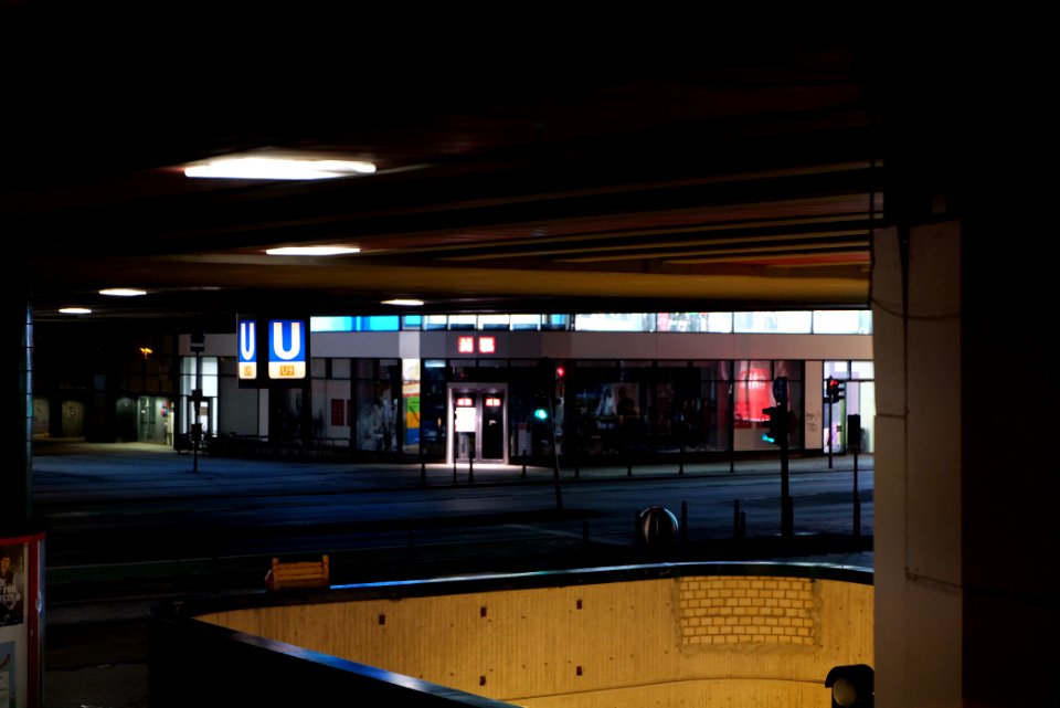 Schloßstraße Berlin-Steglitz at night 2021-01-07 26
