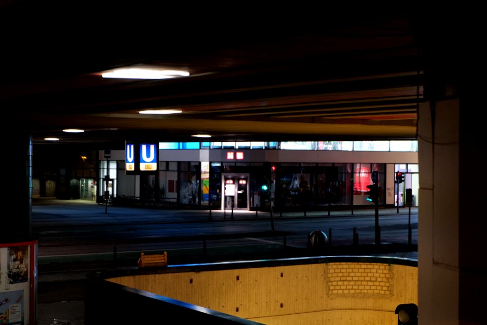 Schloßstraße Berlin-Steglitz at night 2021-01-07 27