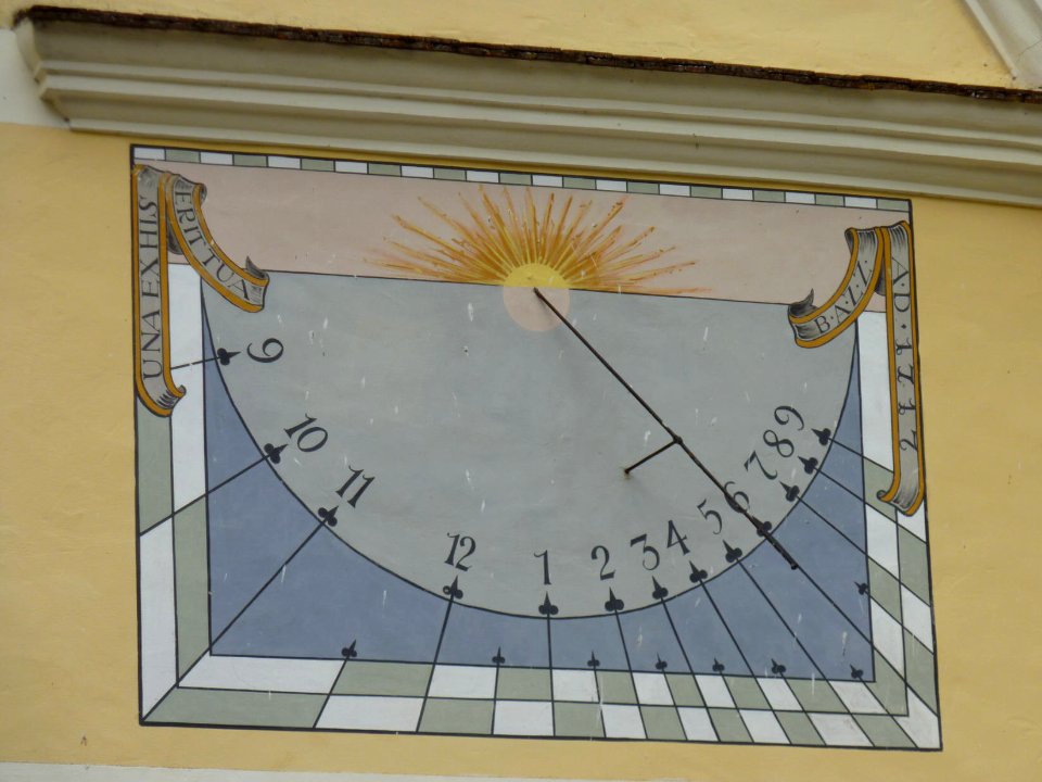 Schloss Mochental Sonnenuhr