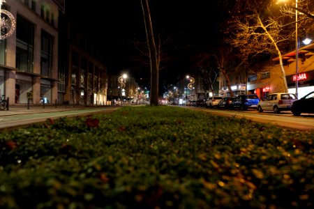Schloßstraße Berlin-Steglitz at night 2021-01-07 08