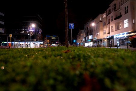 Schloßstraße Berlin-Steglitz at night 2021-01-07 07