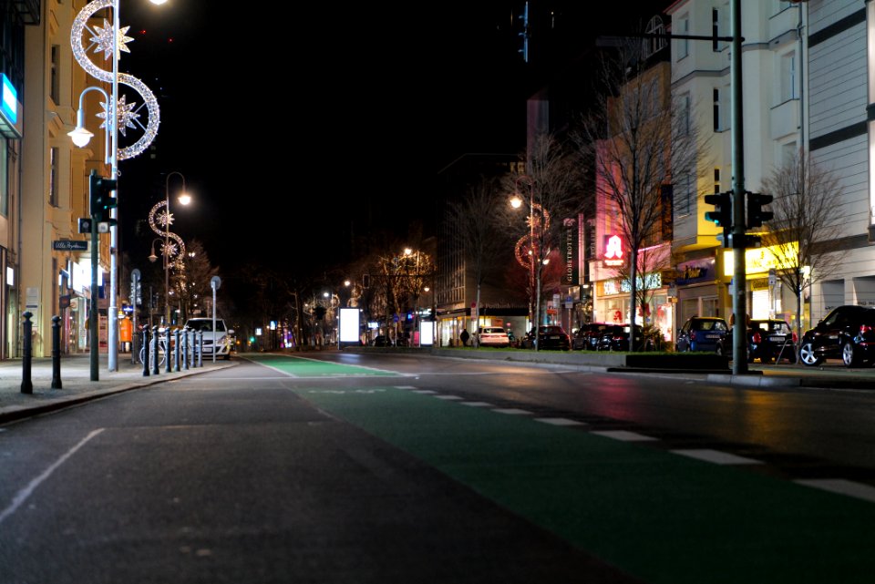 Schloßstraße Berlin-Steglitz at night 2021-01-07 29