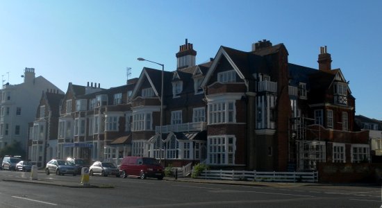 Smart Sea View Hostel, 9–12 St Catherine's Terrace, Kingsway, Hove (July 2012)