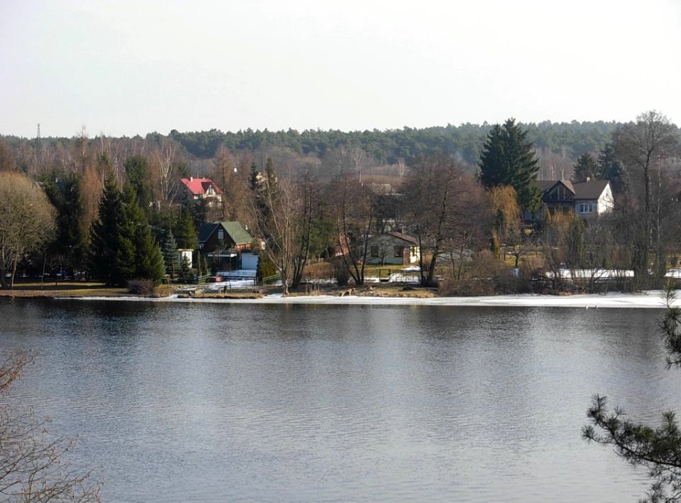 Smukała Dolna - widok z brzegu Brdy
