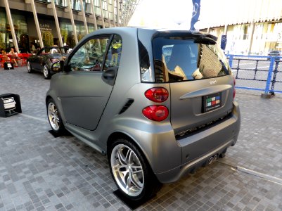 Smart fortwo coupé BRABUS Xclusive edition tailor made rear