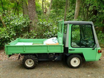 Small truck at Institute for Nature Study