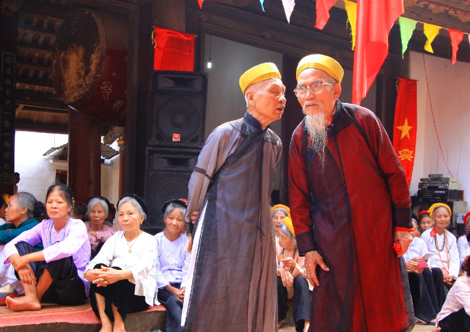 Village festival natural urban village hanoi