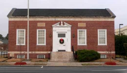 Smithfield, North Carolina former post office from SW 2