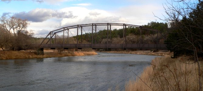 Smith Falls footbridge (Nebraska) from US 3