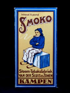 Smoko tabak 250 gram verpakking, foto1