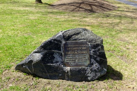 Smith Academy marker, Class of 1899 - Hatfield, Massachusetts - DSC01876