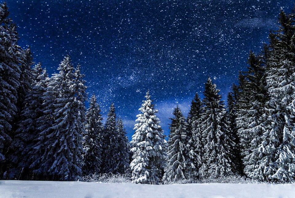 Travel blue landscape