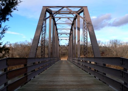 Smith Falls footbridge (Nebraska) from S 1