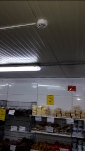 Smoke detector in cold storage (02)