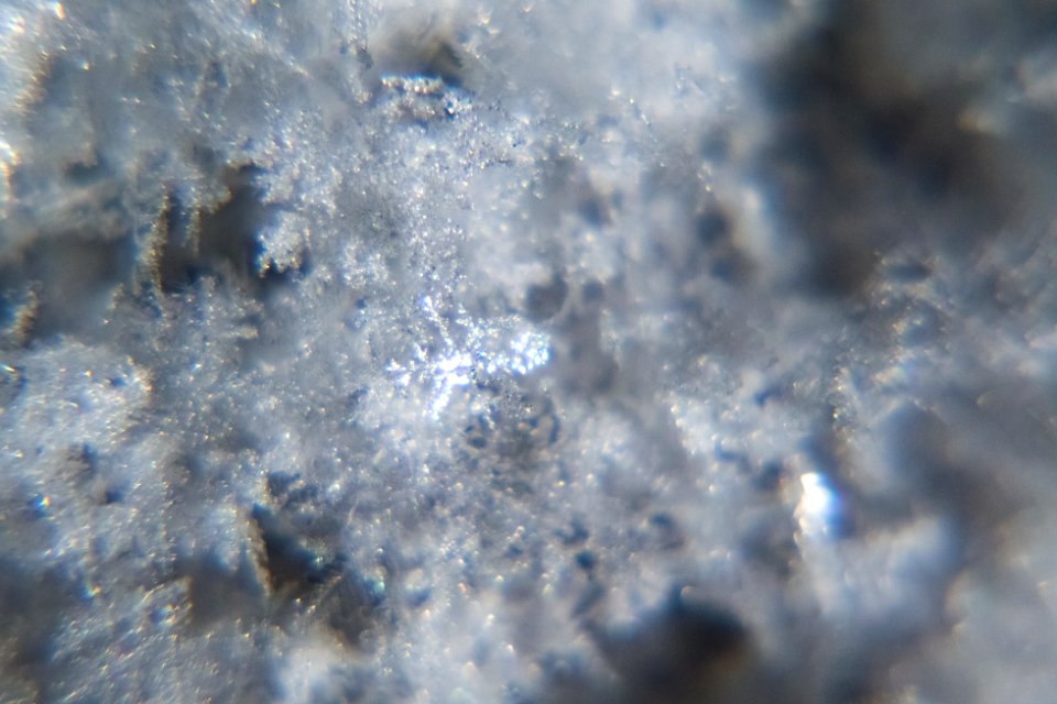 Snow flakes at night 10