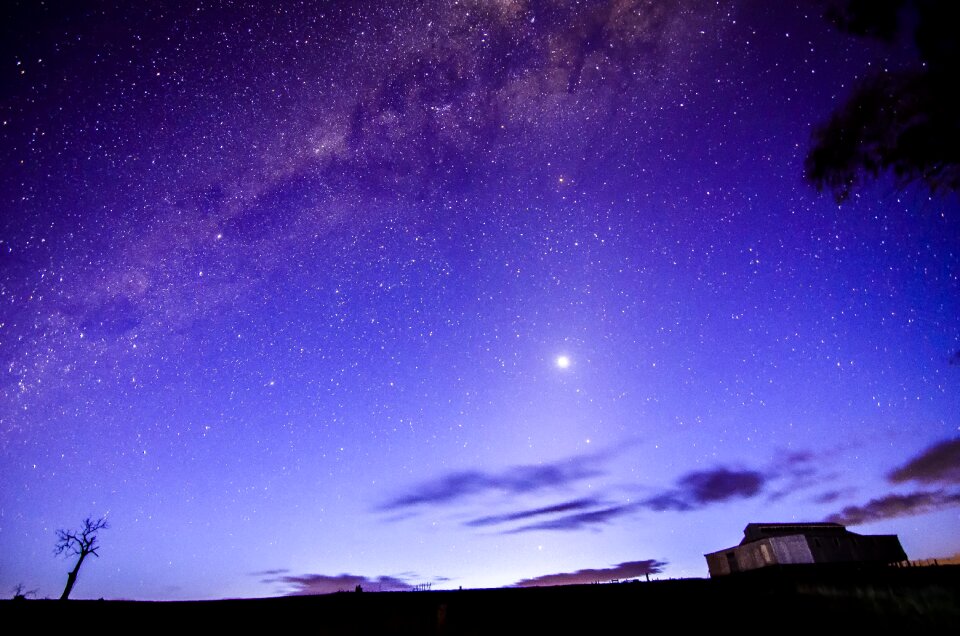 Space sky night photo