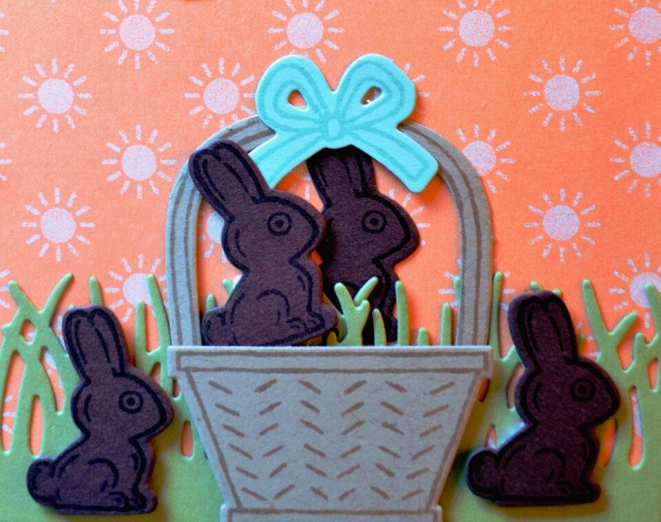 Rabbit holiday stamp
