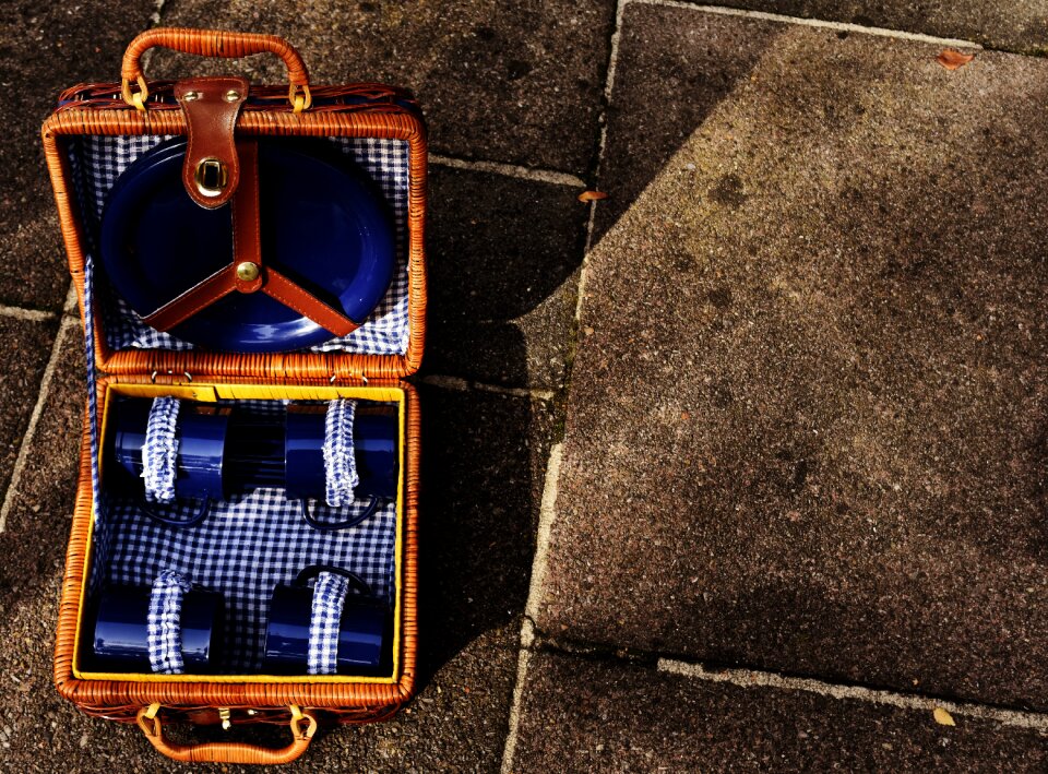 Cutlery basket luggage