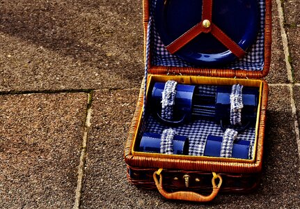 Cutlery basket luggage