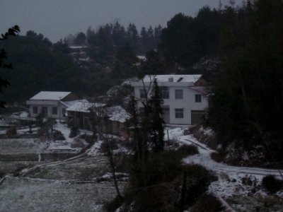 Snowscape of Weiziwan in Qingshanqiao Town of Ningxiang, Hunan, China, in February 2014, picture3