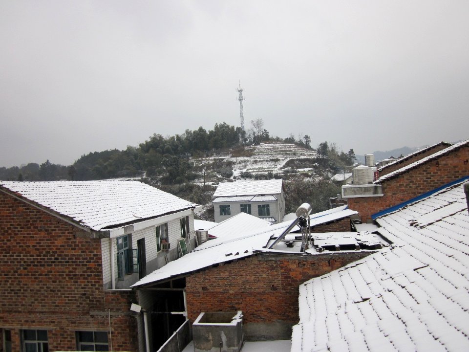 Snowscape of Weiziwan in Qingshanqiao Town of Ningxiang, Hunan, China, picture3
