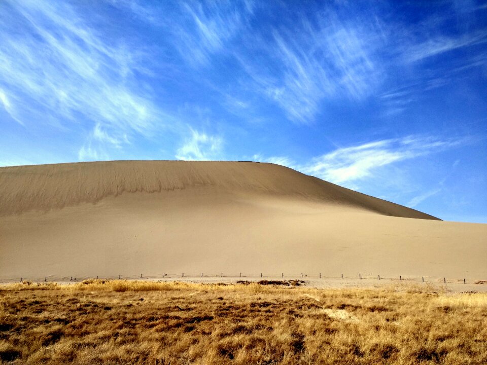 Hoang sa sand mountain wind photo