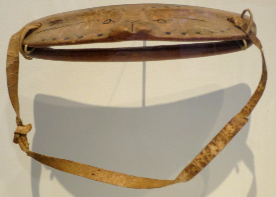 Snow goggles, Nunivak Island, first half of 20th century, Honolulu Museum of Art