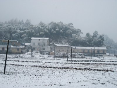 Snowscape of Weiziwan in Qingshanqiao Town of Ningxiang, Hunan, China, 18 February 2014, picture2