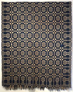 Snowball and Pine Tree coverlet, U.S.A., Honolulu Museum of Art 4372.1