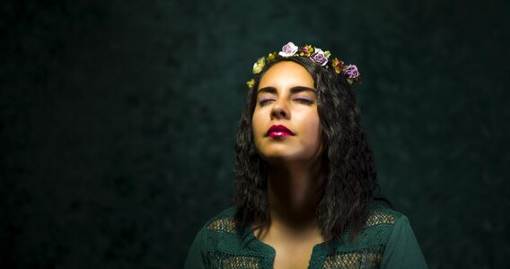 Girl model portrait
