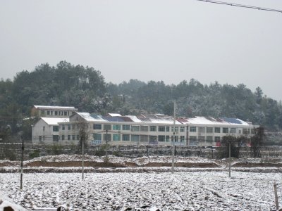 Snowscape of Qingshanqiao Town in Ningxiang, Hunan, China, in January 2012, picture3