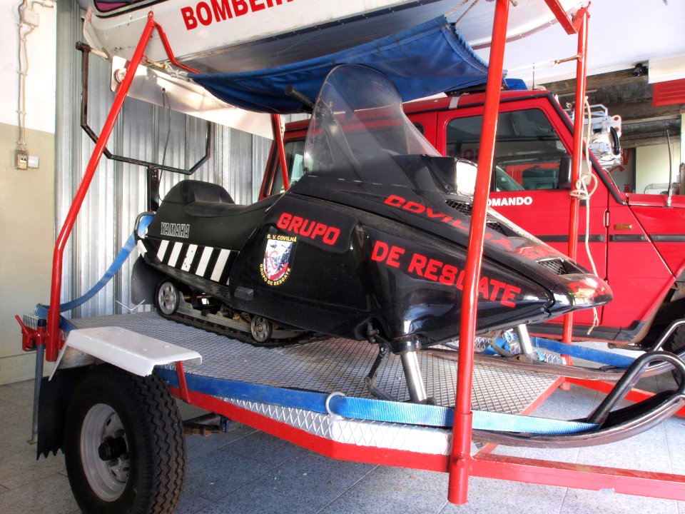 Snowmobile Grupo de Resgate, Bombeiros Covilhã