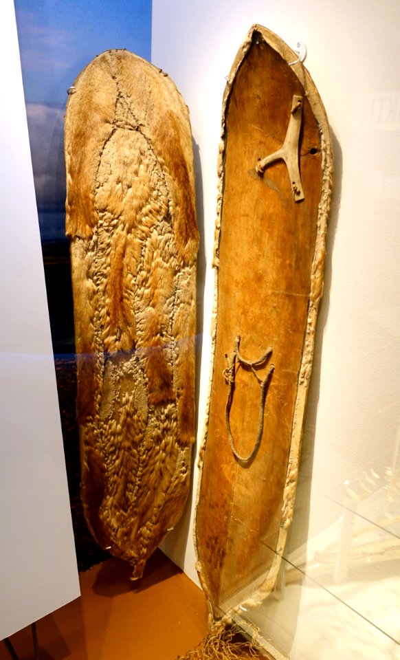 Snow shoes, Siberia, Russia, No. 1880.04.0463 - Etnografiska museet - Stockholm, Sweden - DSC01256
