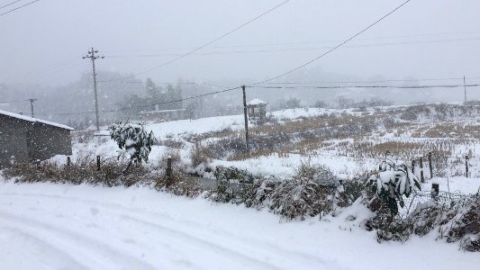 Snowscape of Qingshanqiao Town in Ningxiang, Hunan, China, on 30 December 2018b