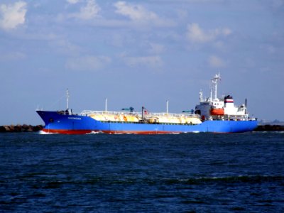 Snowdon leaving Port of Rotterdam, Holland