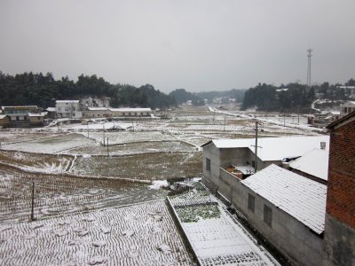 Snowscape of Weiziwan in Qingshanqiao Town of Ningxiang, Hunan, China, picture2