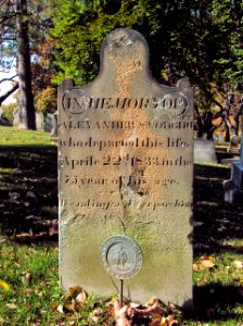 Snodgrass (Alexander), Lebanon Church Cemetery, 2015-10-23, 02