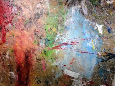 Background mess artist