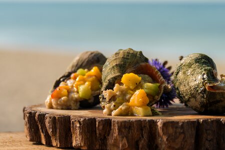 Oatmeal fruit summer