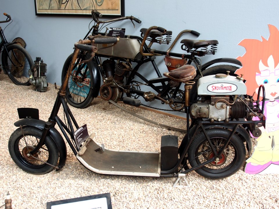 Skootamota 2,5cv, Musée de la Moto et du Vélo, Amneville, France, pic-001