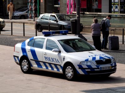 Skoda Policia Porto