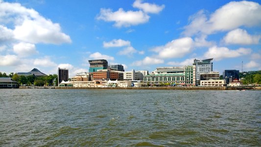 Skyline of downtown Bandar Seri Begawan