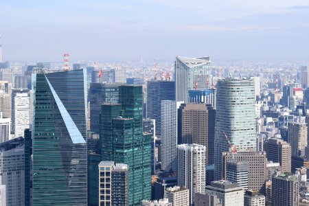 Skyline of Roppongi-ichome and Toranomon